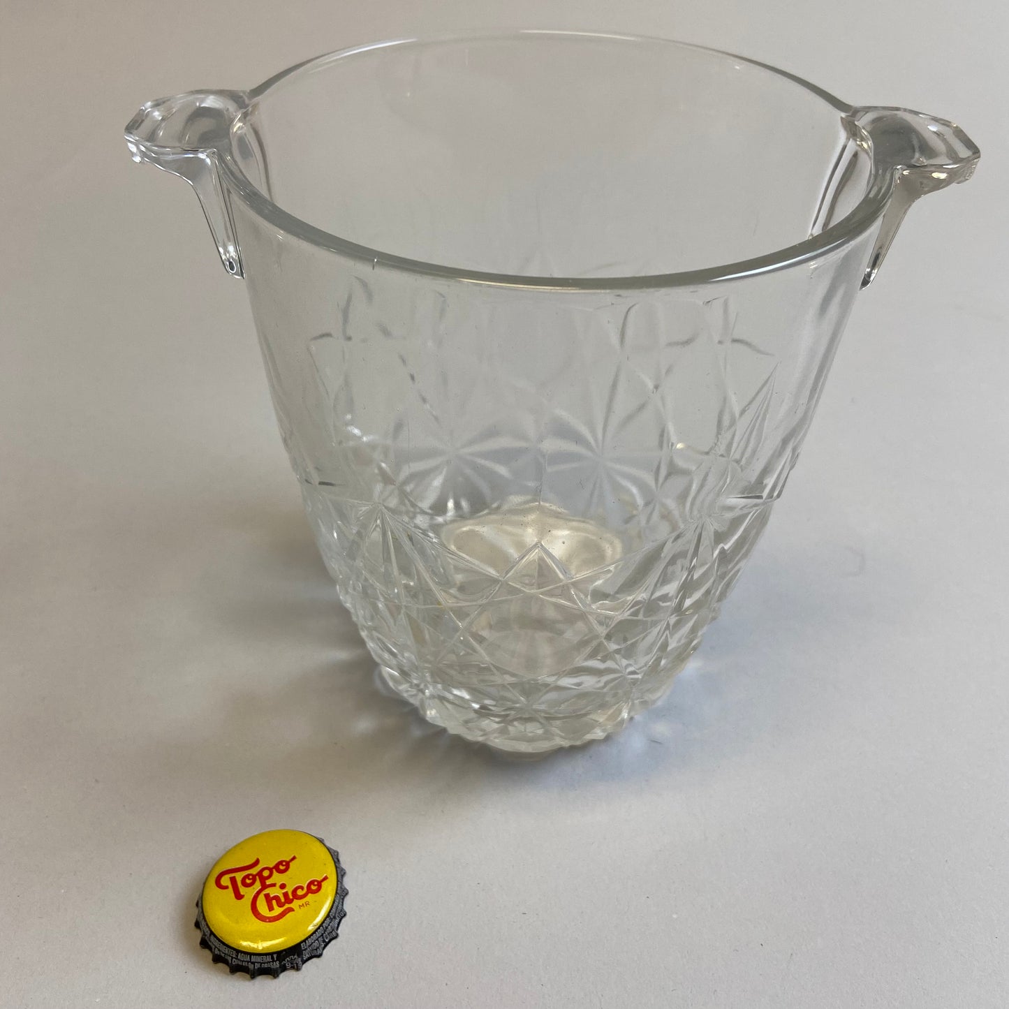 Small Glass Ice Bucket