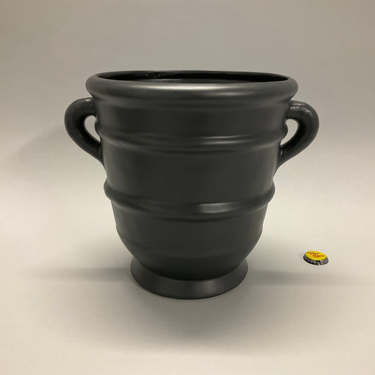 Black Vase with Handles