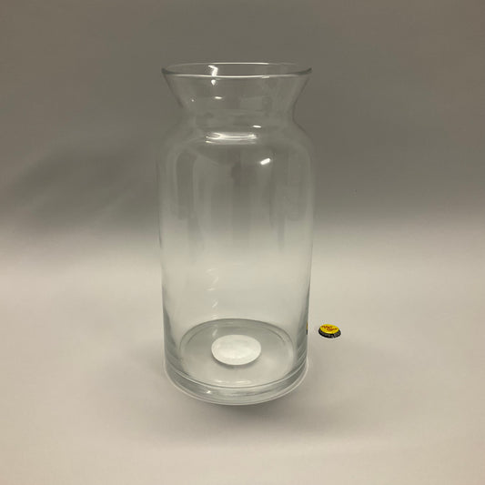 Tall Clear Sack Vase