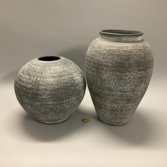 Black Speckled Vases