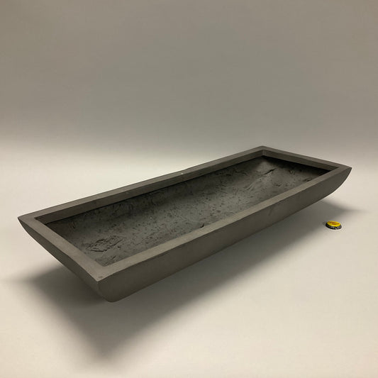 Long Gray Planter