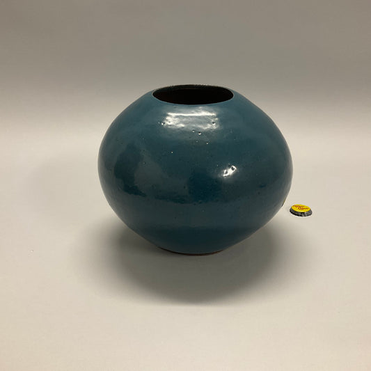 Blue Bowl Vase