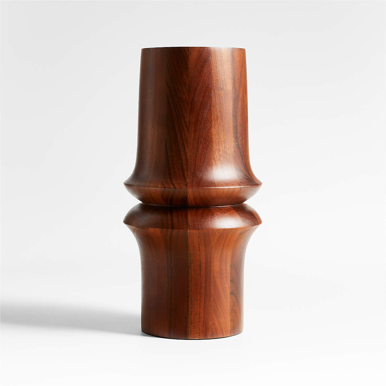 Acacia Wood Vases