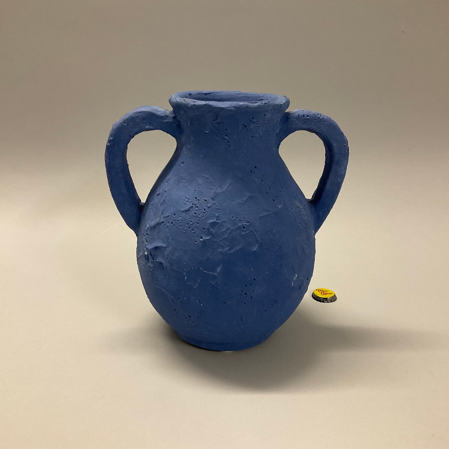 Blue Terracotta Vase