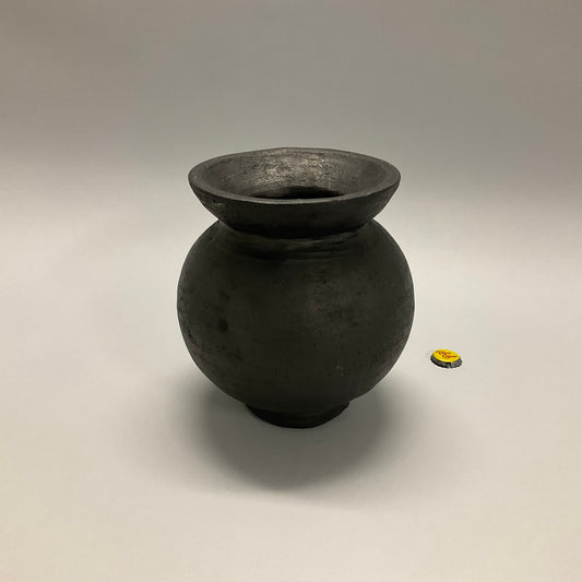 Black Terracotta Vase