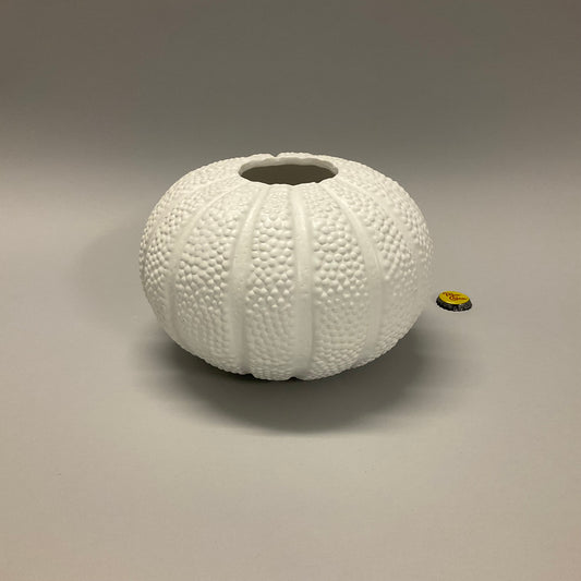 White Ceramic Pumpkin Vase