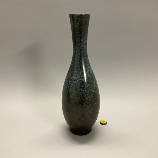 Slim Blue Speckled Vase