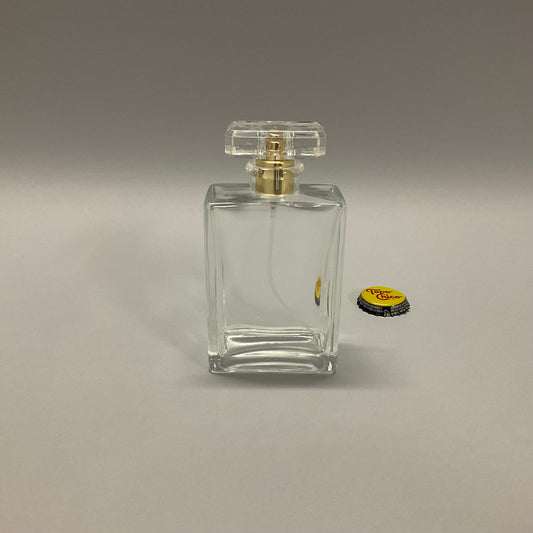 Clear Glass Perfume Bottle