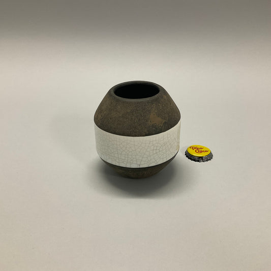 Small Vase with White Stripe