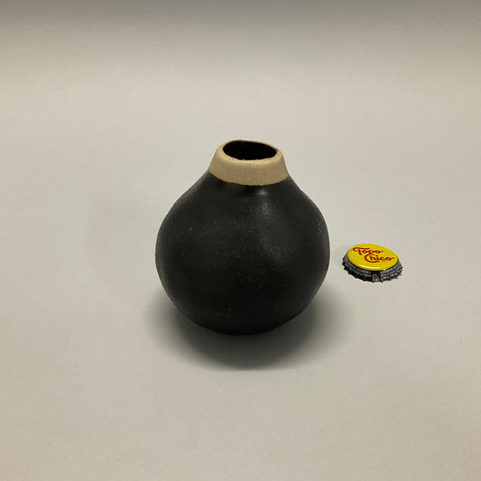 Black Bud Vase