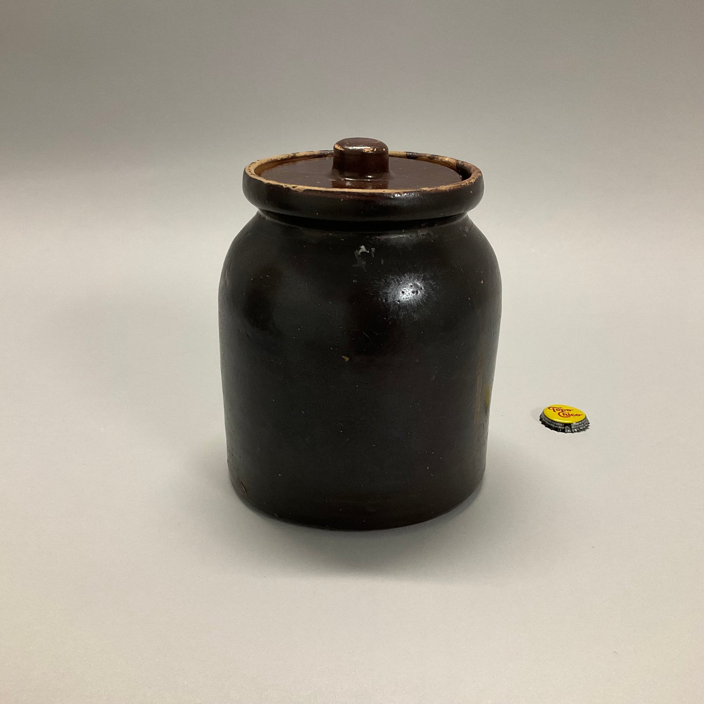 Brown Ceramic Jar