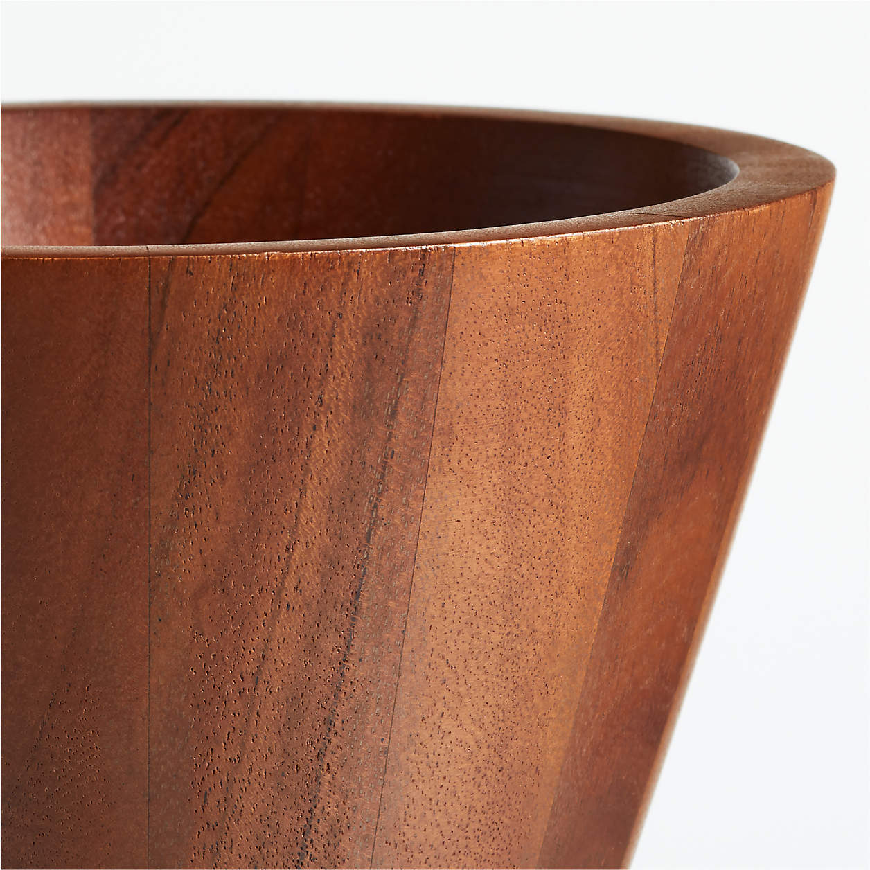 Acacia Wood Vases