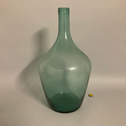 Large Blue Glass Vase