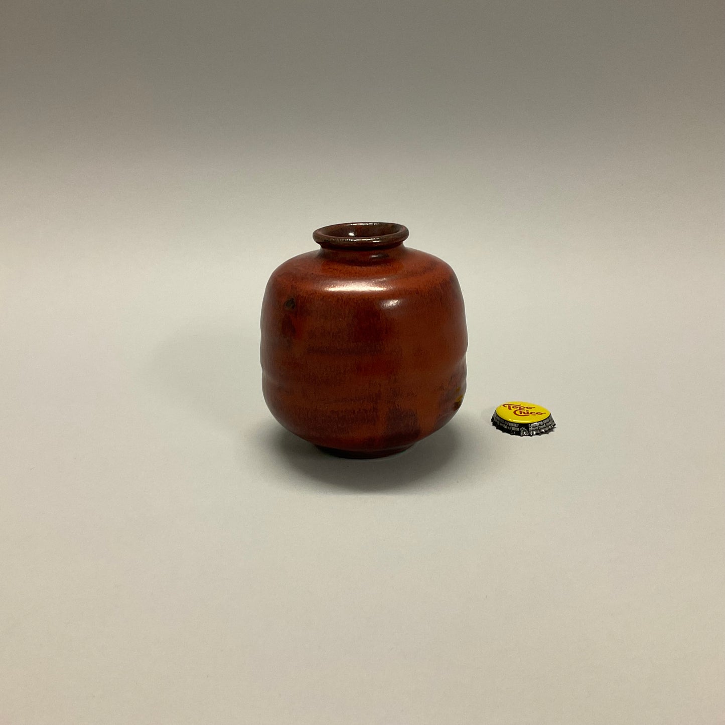 Brown Ceramic Bud Vase