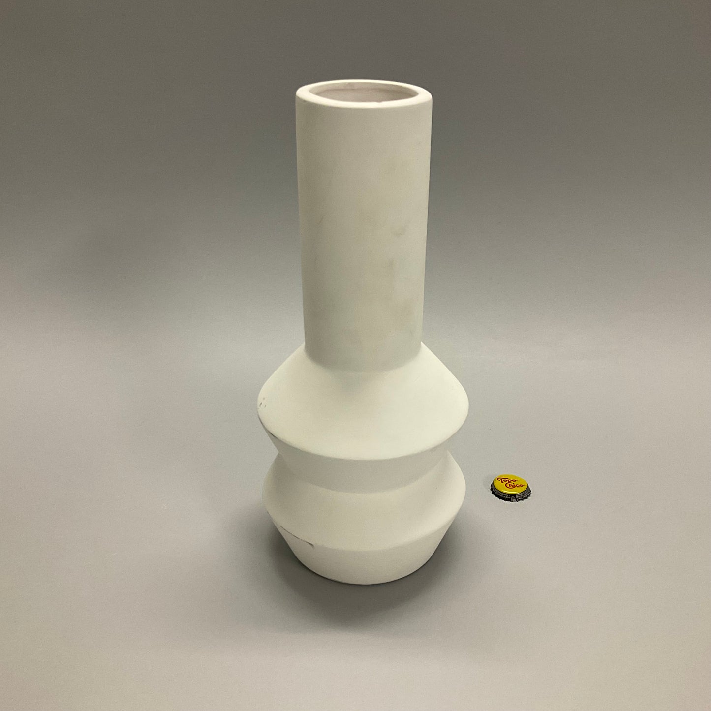 White Totem Vase