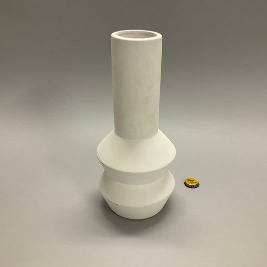 White Totem Vase