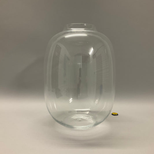 Large Clear Glass Vase