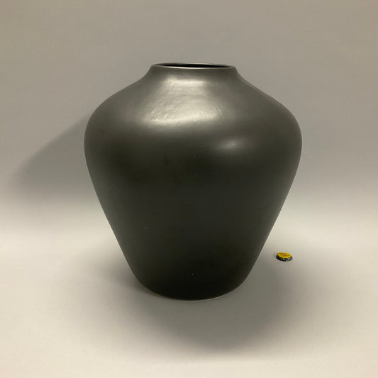 Large Black Vase