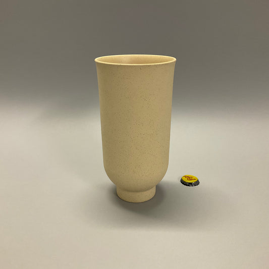 Small Sand Footed Vase