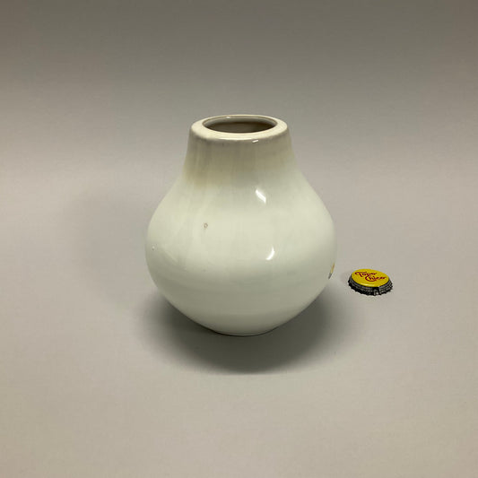 Small White Ceramic Vase