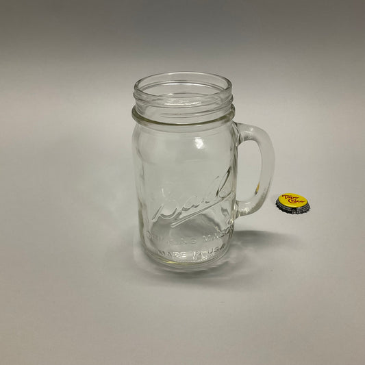 Drinking Mason Jar with Handle