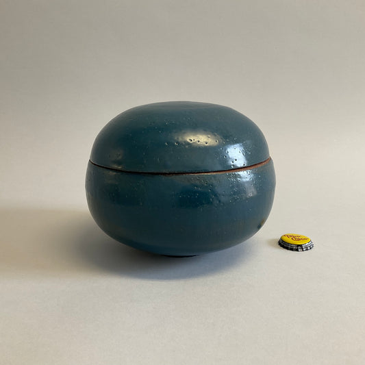 Blue Round Box