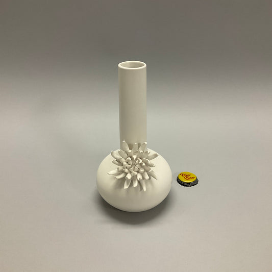 White Chrysanthemum Vase