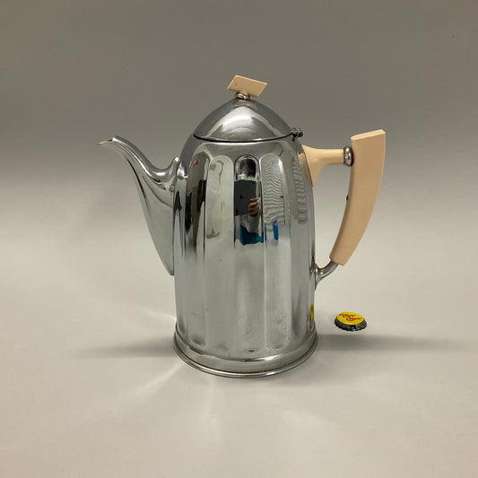 Nickel Plated Coffee Pot