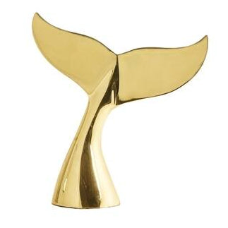 Brass Whale Tail Object