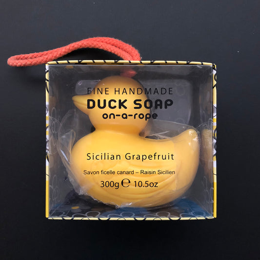 Duck Soap on a Rope