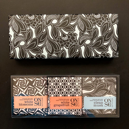 Black & White Soap Set