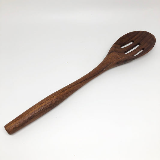 Walnut Slotted Spoon