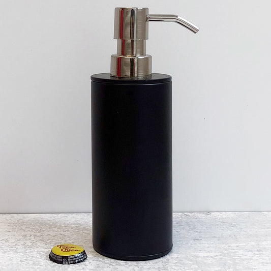 Black Metal Soap Dispenser