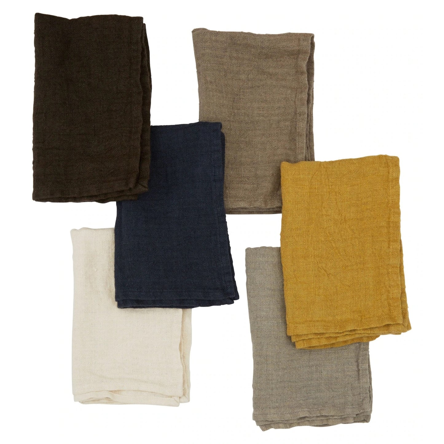 Rustic Linen Hand Towels