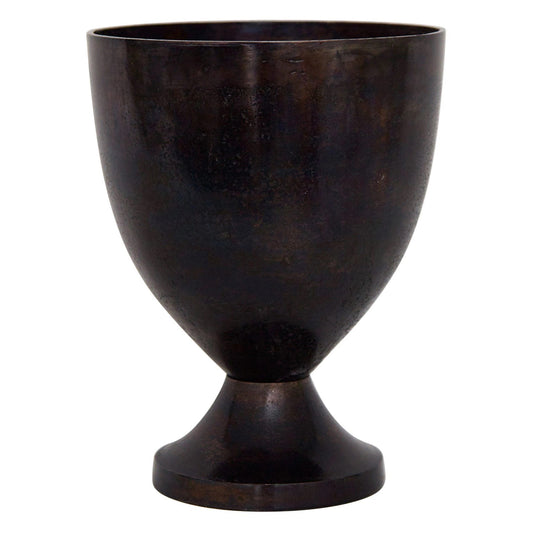 Black Metal Urn