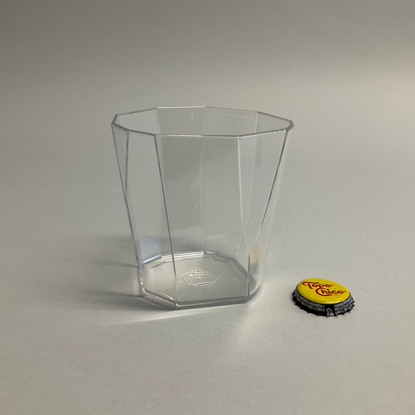 Facet Clear Acrylic Cups