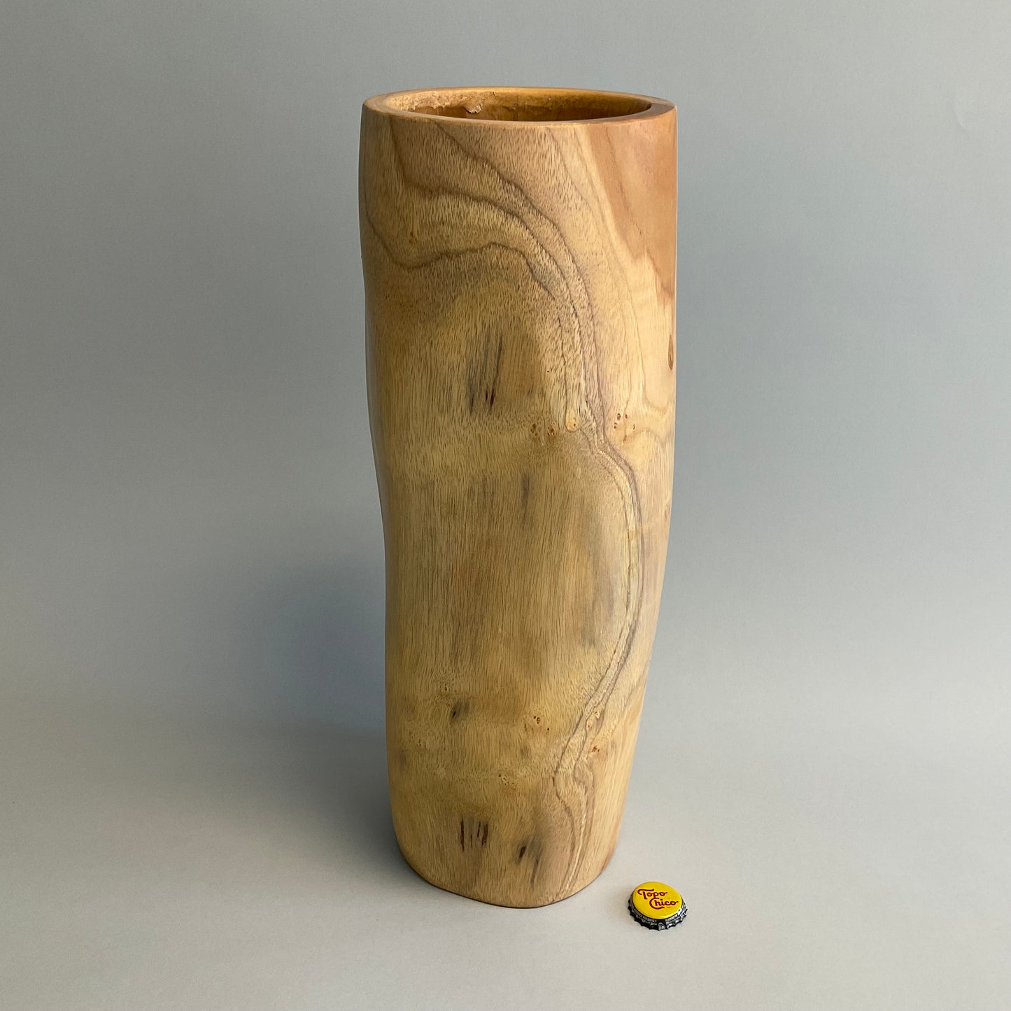 Teak Root Sculpture Vase