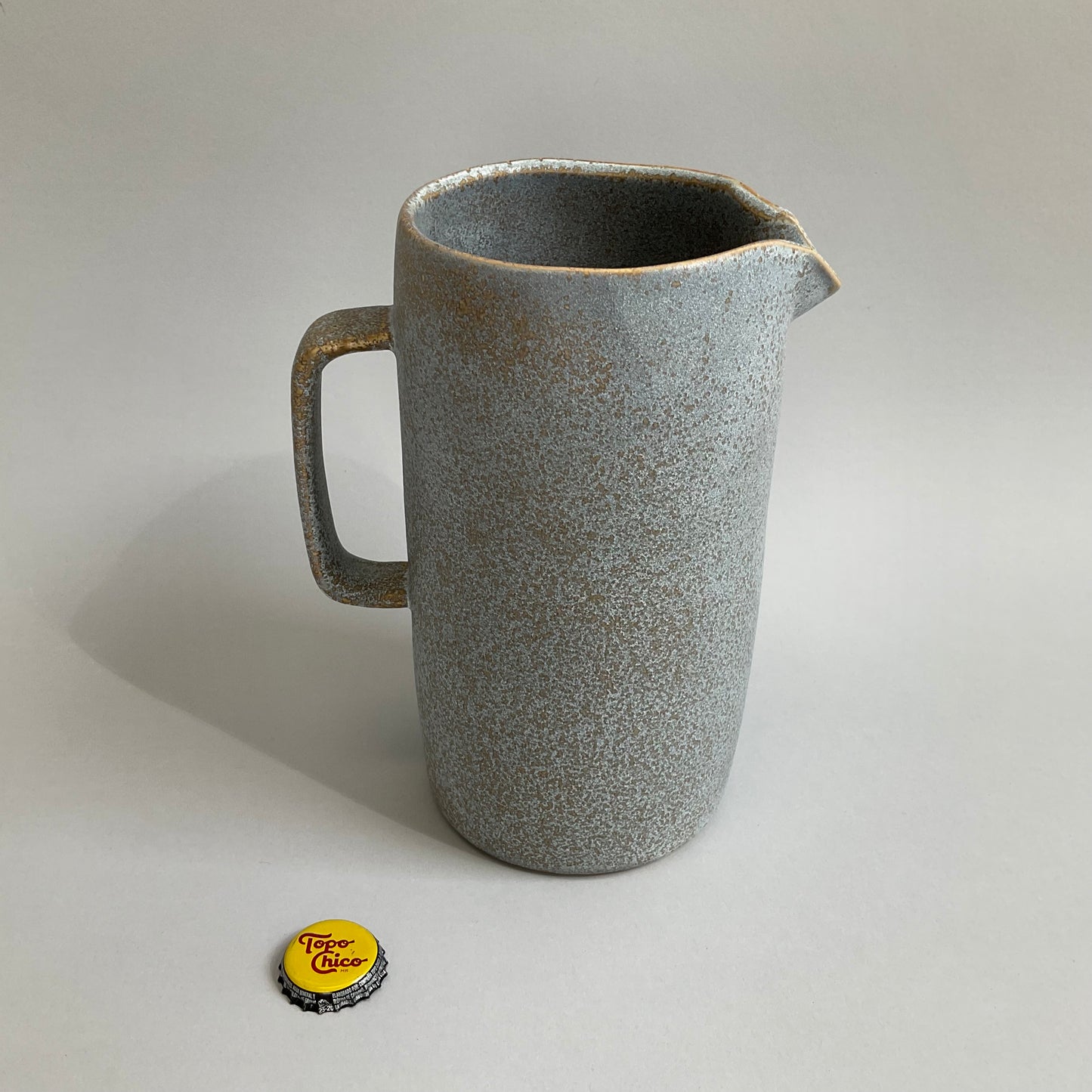 Ceramic Gray Pitcher