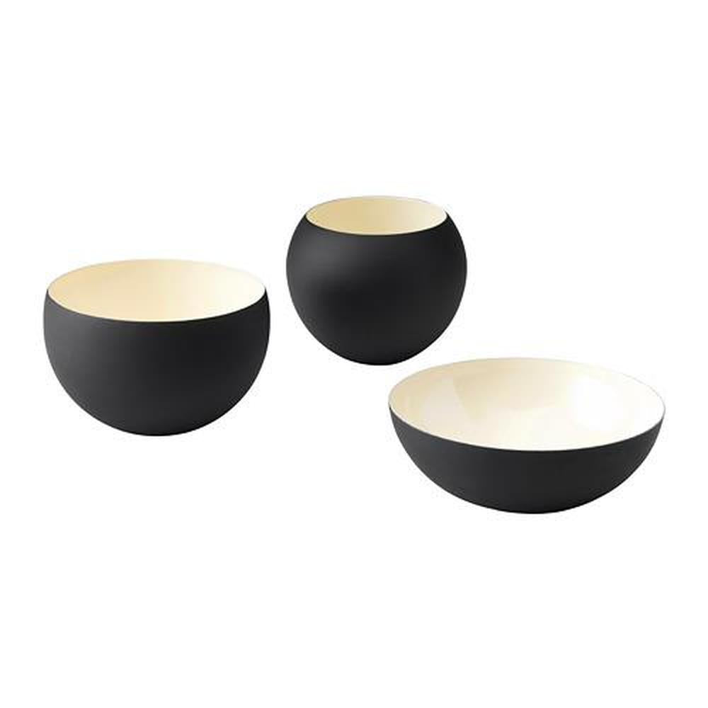 Black Metal Bowls