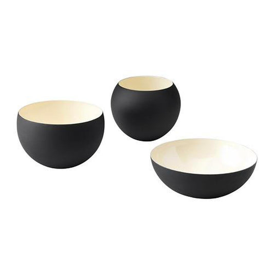 Black Metal Bowls