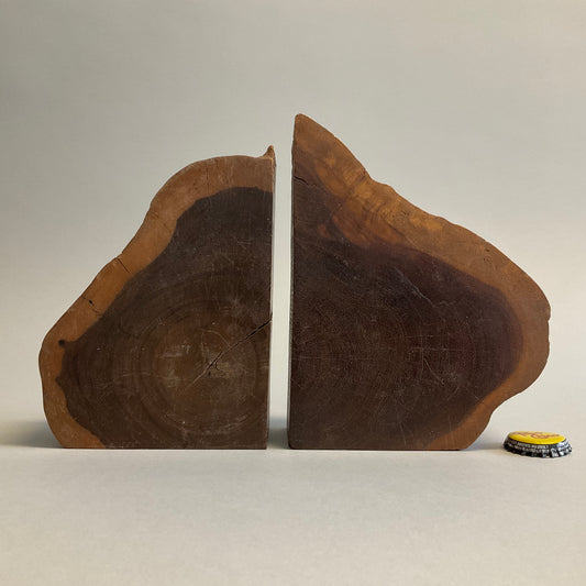 Pair of Wood Bookends