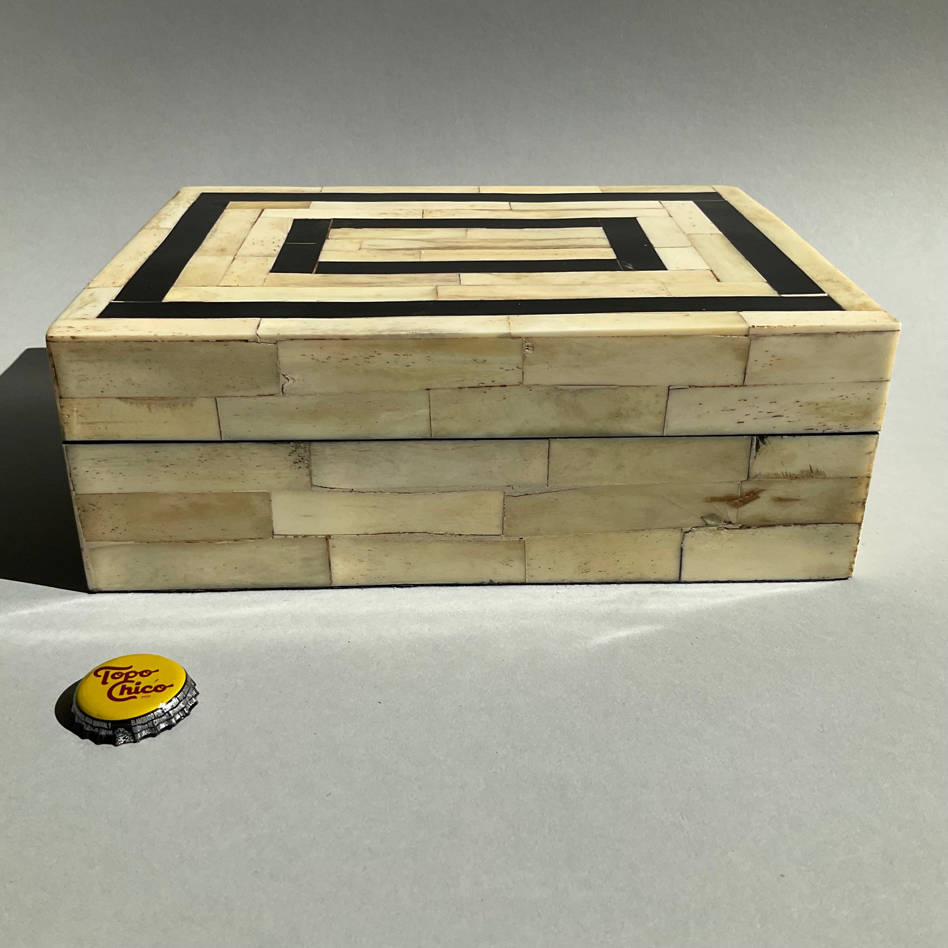 Bone Boxes with Black Design – The Props Dept.