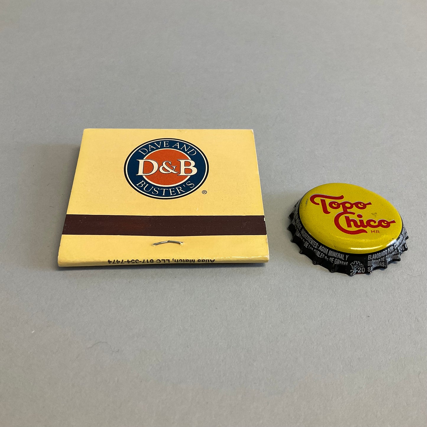 Dave and Buster’s Matchbook