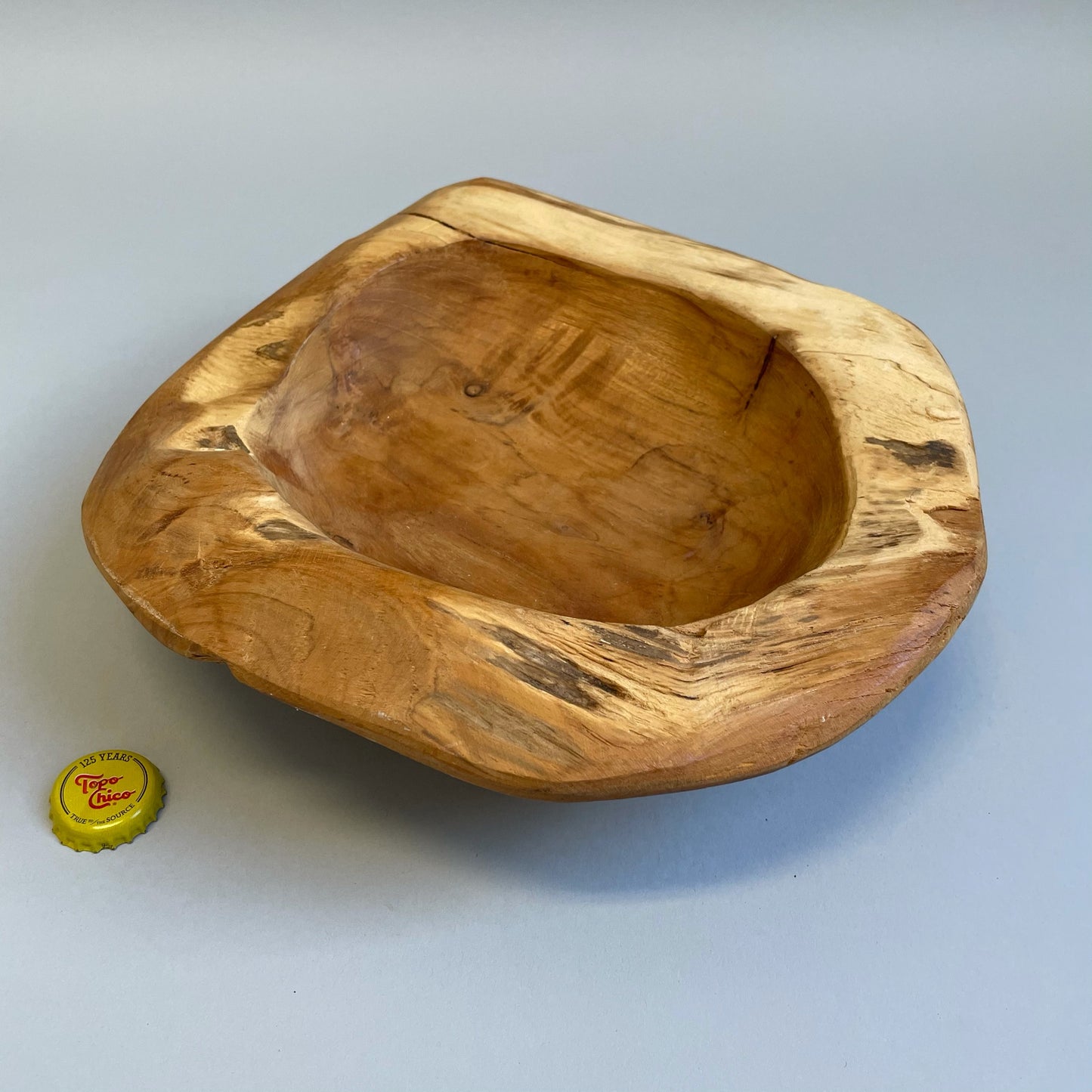 Teak Burl Bowl