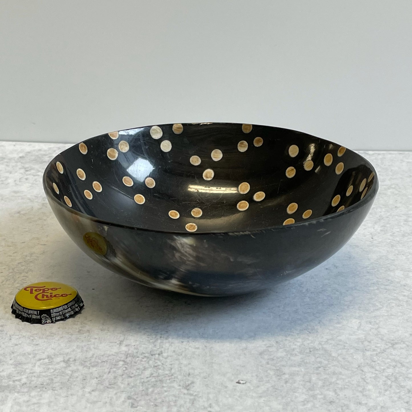 Dotted Horn Bowl