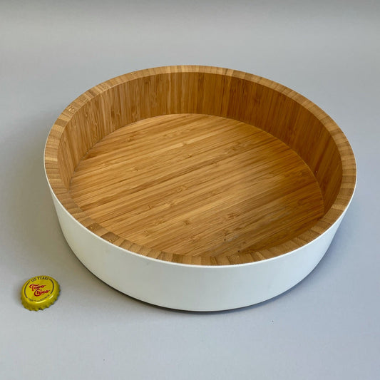 White Bamboo Bowl