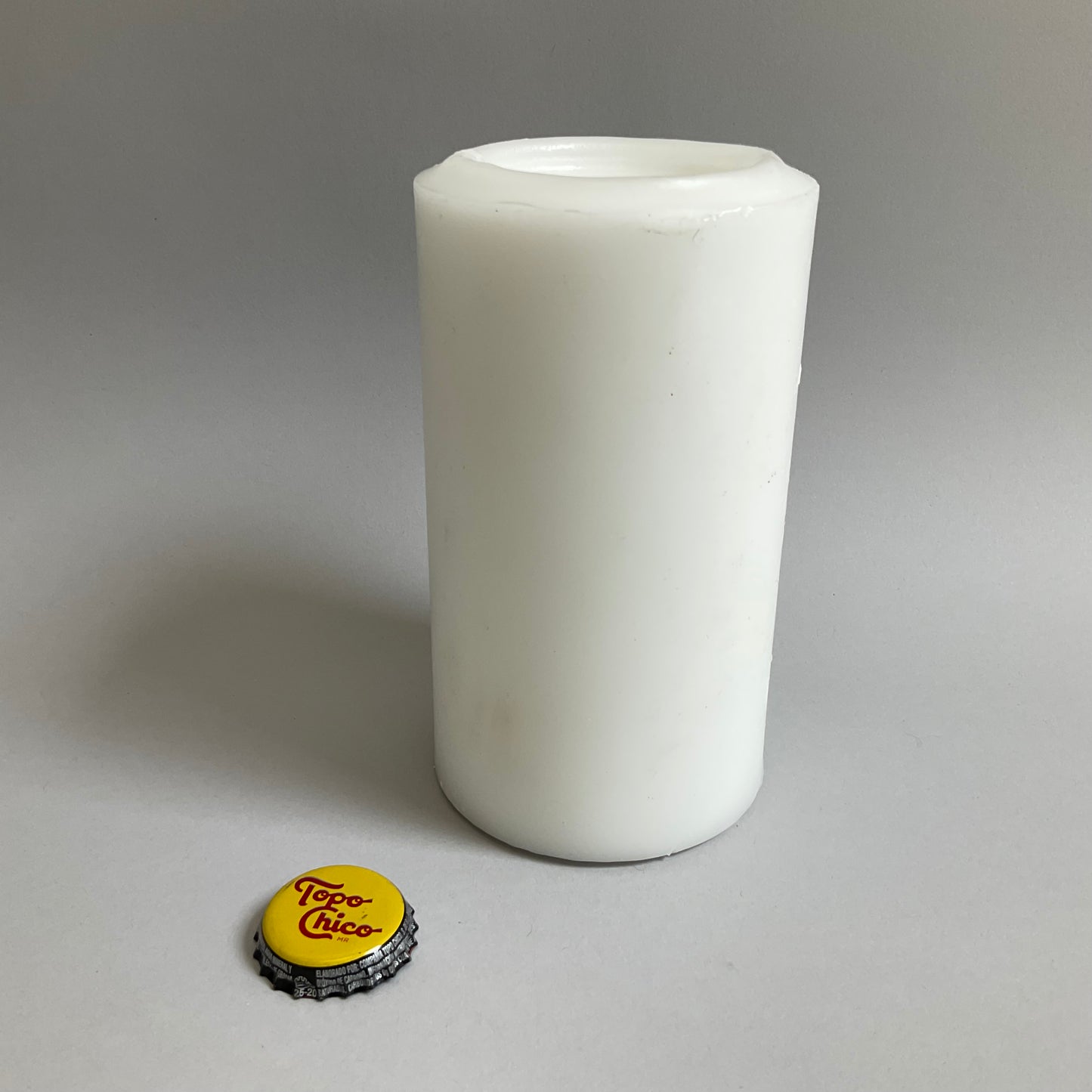 White Pillar Candle