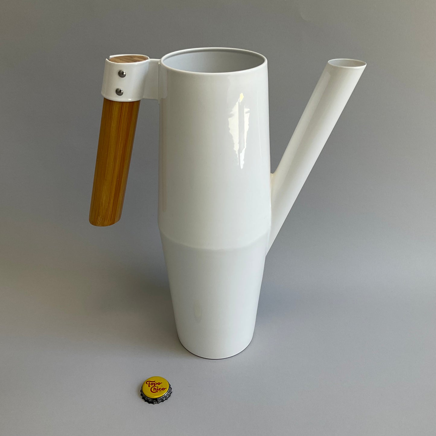 White Watering Can