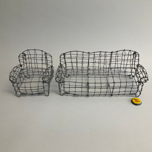 Miniature Wire Furniture