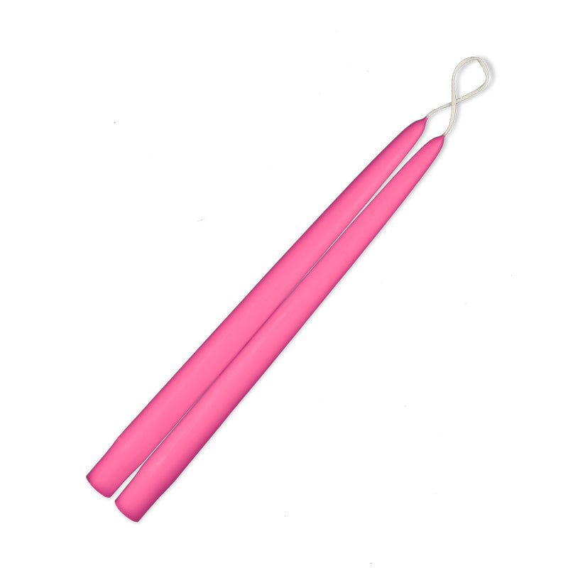 Orange and Pink Taper Candles